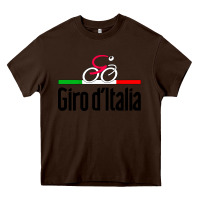 Chocolate Brown giro d'italia Heavy Core Tee - artisFamous