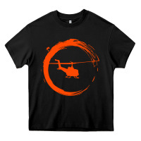 Black helicopter Heavy Core Tee - artisFamous