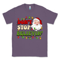 Lavender don't stop believin Classic Tee - BarkalooDesign
