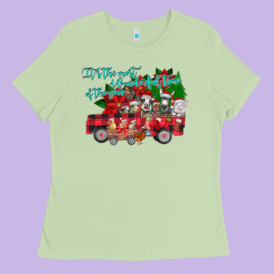 It's The Most Wonderful Of The Ladies Tee Designed By Cowhidedigitalart