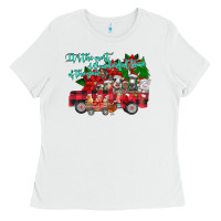 White It's the Most Wonderful Of The Ladies Tee - CowhideDigitalArt