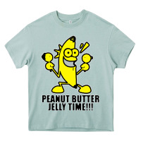 Arona peanut butter jelly time banana Heavy Core Tee - artisFamous