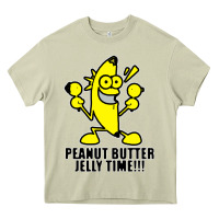 Mossy peanut butter jelly time banana Heavy Core Tee - artisFamous