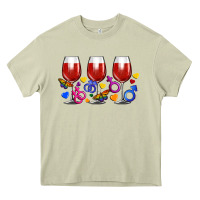 Mossy pride wine cups Heavy Core Tee - FaDigitalArtStudio