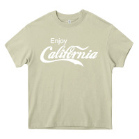 Mossy enjoy california Heavy Core Tee - artisFamous