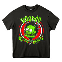 Asphalt voodoo glow skulls Heavy Core Tee - artisFamous