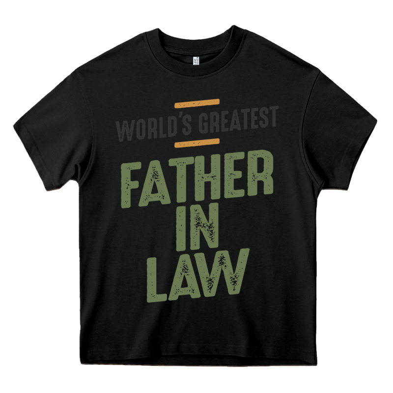 World's Greatest Father-in-law - Dad And Grandpa Heavy Core Tee by artisFamous | Teevron