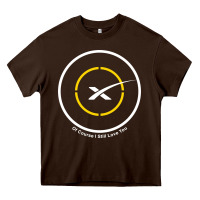 Chocolate Brown spacex drone ship Heavy Core Tee - artisFamous