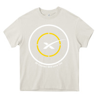 Cream spacex drone ship Heavy Core Tee - artisFamous