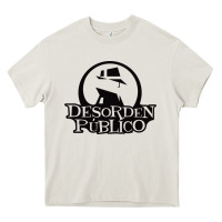 Cream desorden publico Heavy Core Tee - artisFamous