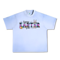 Grape Ice Happy Easter Y'all Urban Heavy Tee - CowhideDigitalArt