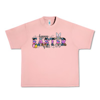 Salmon Happy Easter Y'all Urban Heavy Tee - CowhideDigitalArt