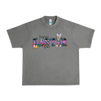 Tornado Happy Easter Y'all Urban Heavy Tee - CowhideDigitalArt