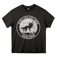 Fantastic Mr Fox Wolf Canis Mountain Heavy Core Tee | Teevron