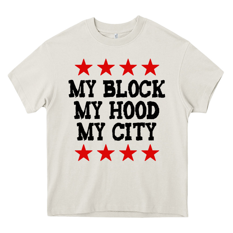 My Block My Hood My City Heavy Core Tee by artisFamous | Teevron