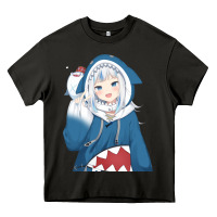 Asphalt Smile Beautiful Gawr Gura Heavy Core Tee - artisFamous