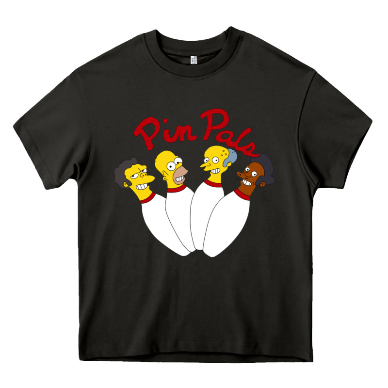 Pin Pals The Simpsons Heavy Core Tee by artisFamous | Teevron