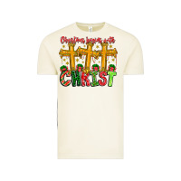 Vintage Arctic christmas begins with christ Vintage Tee - CowhideDigitalArt