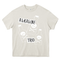 Cream alkaline trio Heavy Core Tee - artisFamous