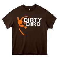 Chocolate Brown dirty bird Heavy Core Tee - artisFamous