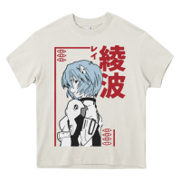 Cream aesthetic evangelion Heavy Core Tee - artisFamous