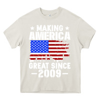 Cream vintage making america great since 2009 Heavy Core Tee - artisFamous