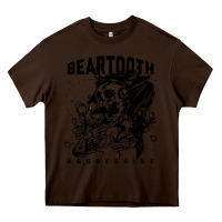 Chocolate Brown Beartooth Heavy Core Tee - artisFamous