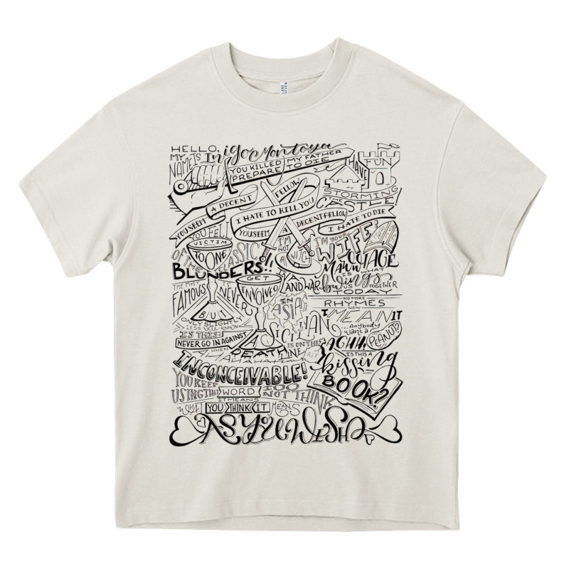 Princess Bride Quotes Heavy Core Tee by artisFamous | Teevron
