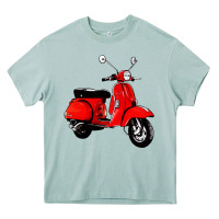 Arona classic italian vespa scooter Heavy Core Tee - artisFamous