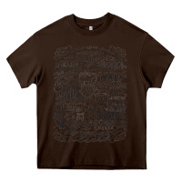 Chocolate Brown schitt's creek fold in the cheese Heavy Core Tee - artisFamous