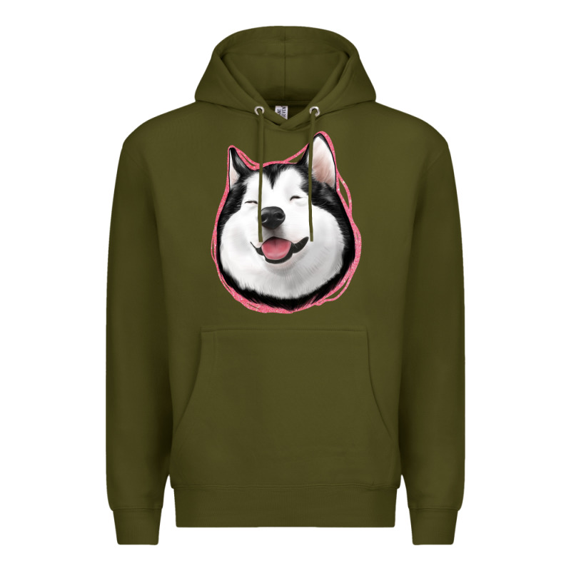 Husky Premium Hoodie by Jasminsmagicworld | Teevron