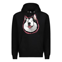 Black husky Premium Hoodie - Jasminsmagicworld