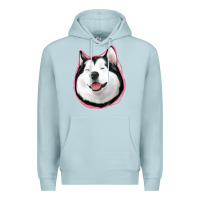 Blue Mist husky Premium Hoodie - Jasminsmagicworld