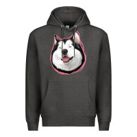 Charcoal Heather husky Premium Hoodie - Jasminsmagicworld