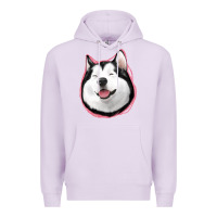 Lilac husky Premium Hoodie - Jasminsmagicworld