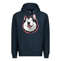 Navy husky Premium Hoodie - Jasminsmagicworld