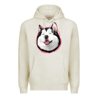 Oatmeal Heather husky Premium Hoodie - Jasminsmagicworld