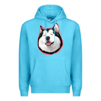 Ocean Blue husky Premium Hoodie - Jasminsmagicworld