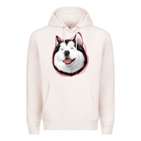 Pale Pink husky Premium Hoodie - Jasminsmagicworld