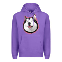 Purple husky Premium Hoodie - Jasminsmagicworld