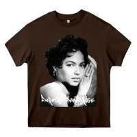 Chocolate Brown dorothy dandridge Heavy Core Tee - artisFamous