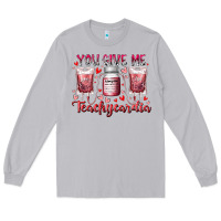 Moon Dust you give me teachcardia Long Sleeve Tee - RacoonDesign
