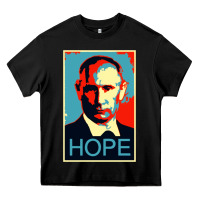 Black putin hope style Heavy Core Tee - artisFamous