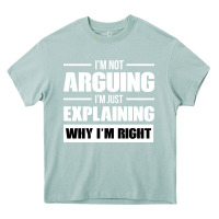 Arona I'M NOT ARGUING I'M JUST EXPLAINING WHY I'M RIGHT FUNNY Heavy Core Tee - artisFamous