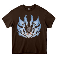 Chocolate Brown chaotic xeno'jiiva Heavy Core Tee - artisFamous