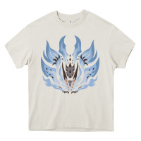 Cream chaotic xeno'jiiva Heavy Core Tee - artisFamous