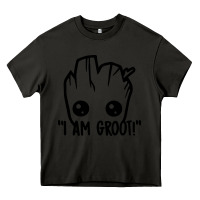 Asphalt baby groot Heavy Core Tee - artisFamous