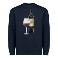 Navy California Wine Heavyweight Sweatshirt - RanaPortraitStore