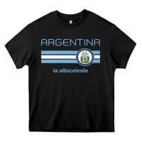 Black soccer argentina jersey argentinian football la albiceleste Heavy Core Tee - artisFamous