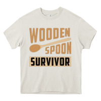Cream wooden spoon survivor Heavy Core Tee - artisFamous